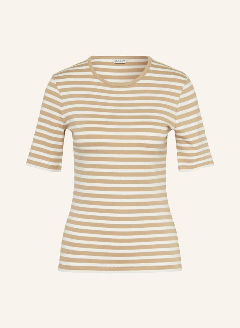 Gant T-Shirt beige von Gant