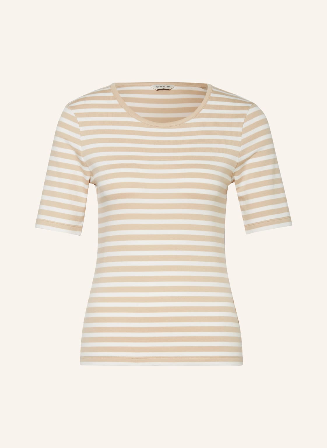 Gant T-Shirt beige Gant T-Shirt beige von Gant