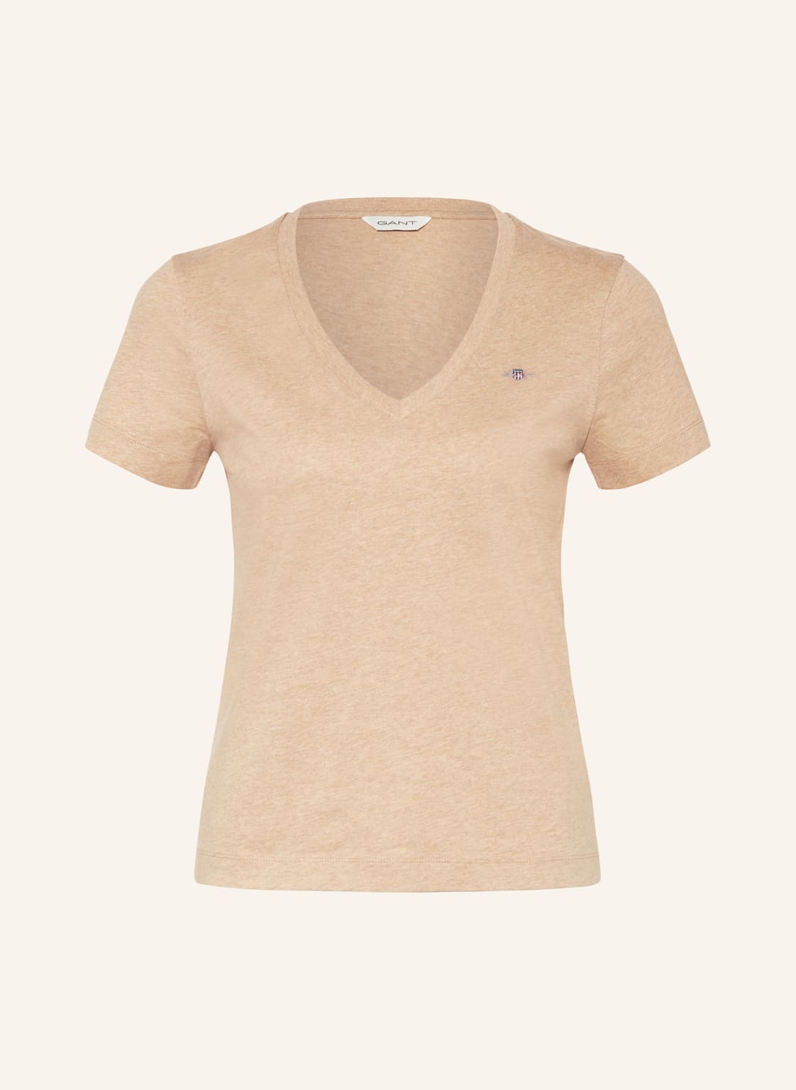 Gant T-Shirt beige von Gant