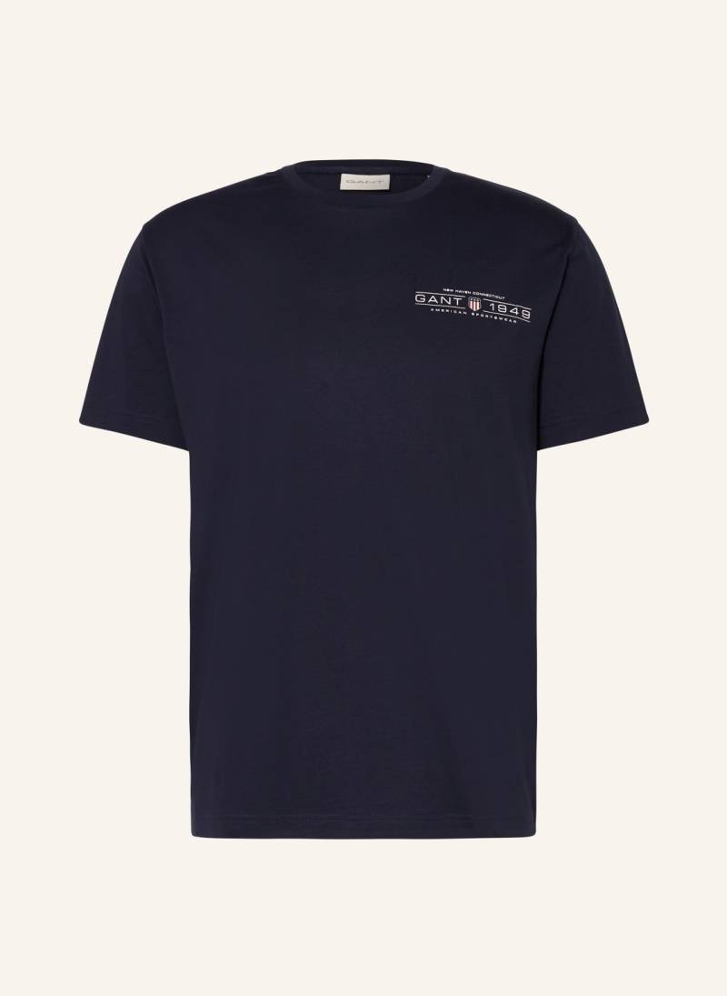 Gant T-Shirt blau von Gant