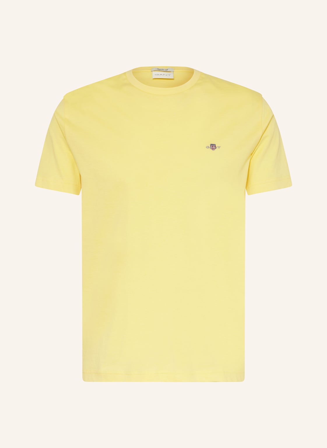 Gant T-Shirt gelb Gant T-Shirt gelb von Gant