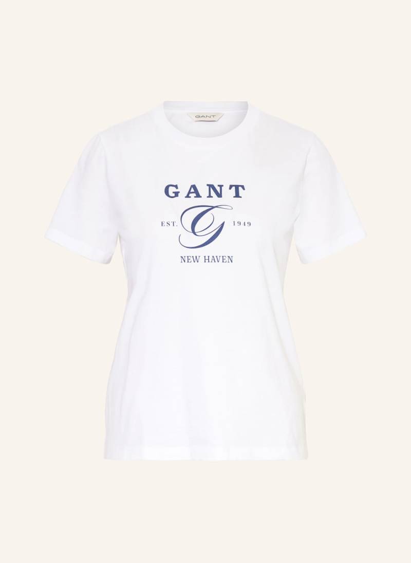 Gant T-Shirt weiss von Gant