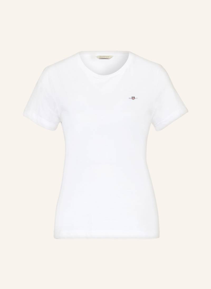 Gant T-Shirt weiss Gant T-Shirt weiss von Gant