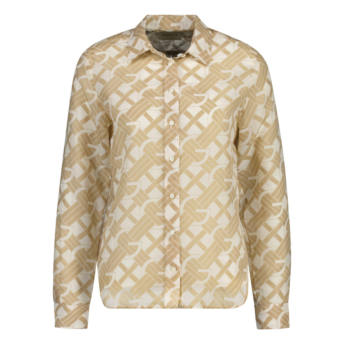 Hemdbluse mit grafischem Muster von Gant