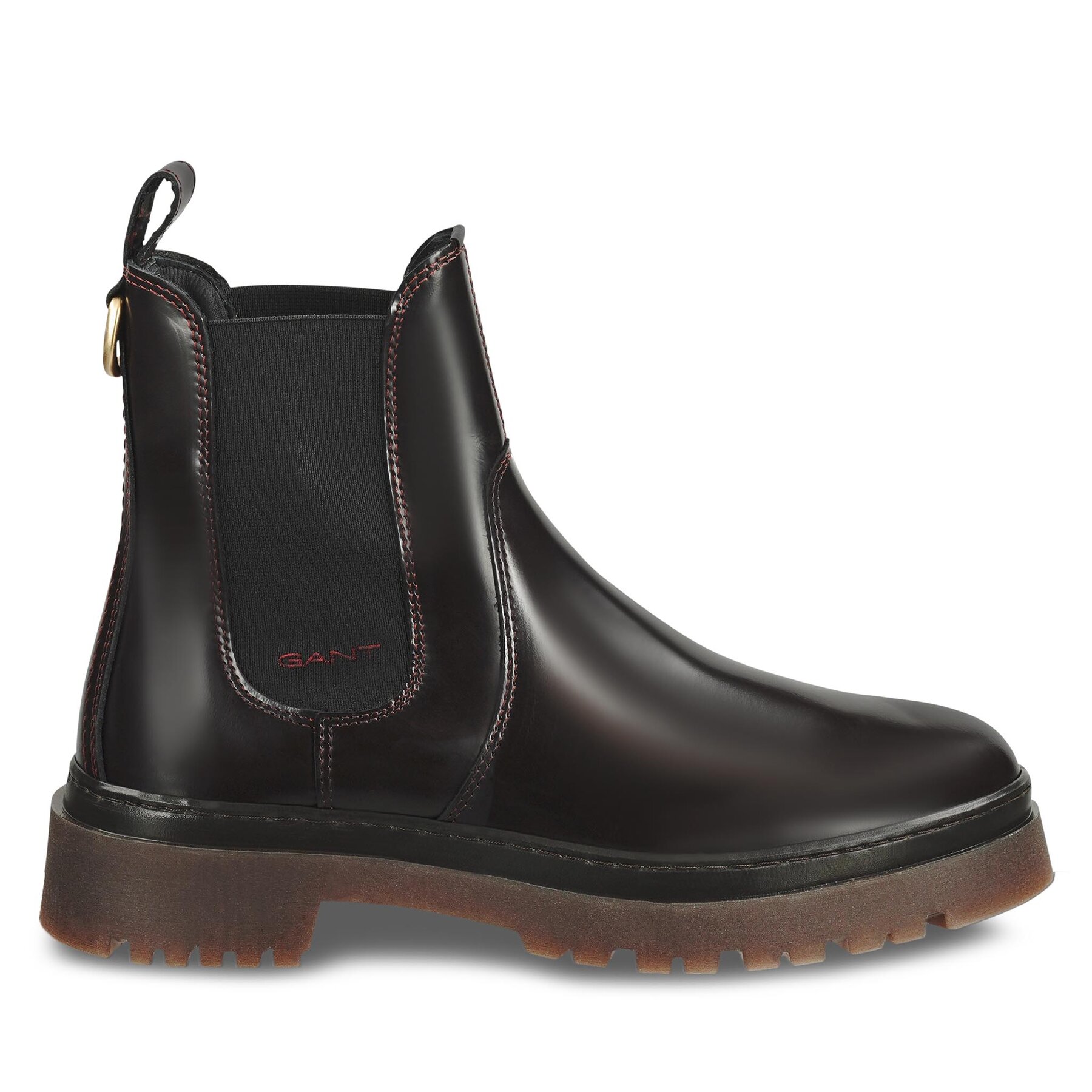 Klassische Stiefeletten Gant Aligrey Chelsea Boot 27551324 Dunkelrot von Gant