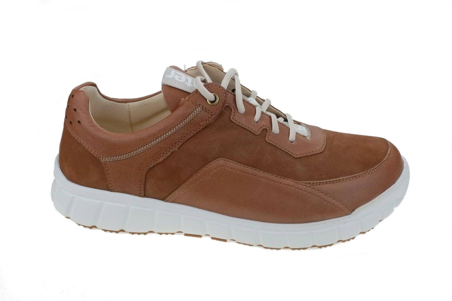 Evo - Leder Sneaker Herren Braun 40.5 von Ganter