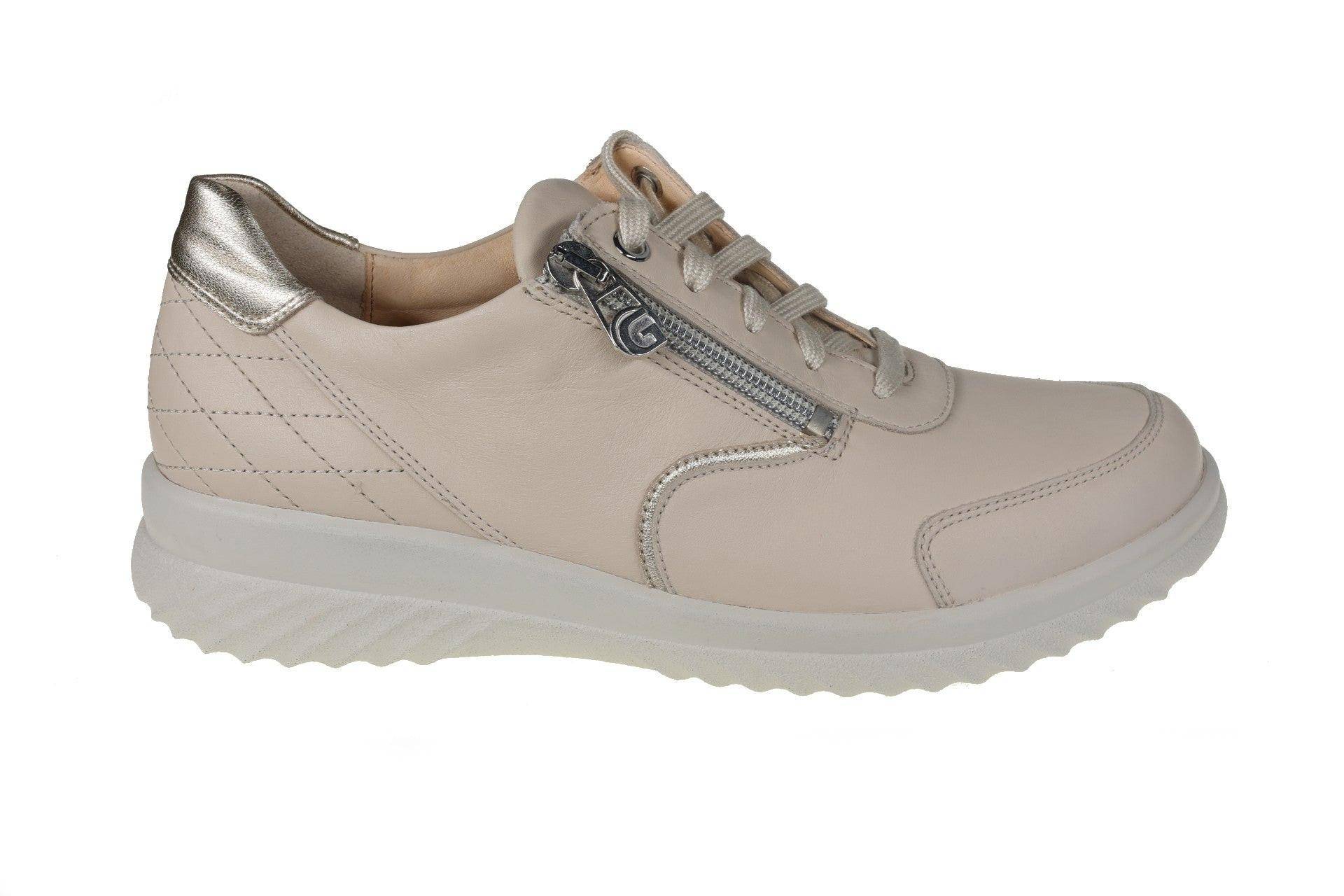 Heike - Leder Sneaker Damen Beige 36 von Ganter