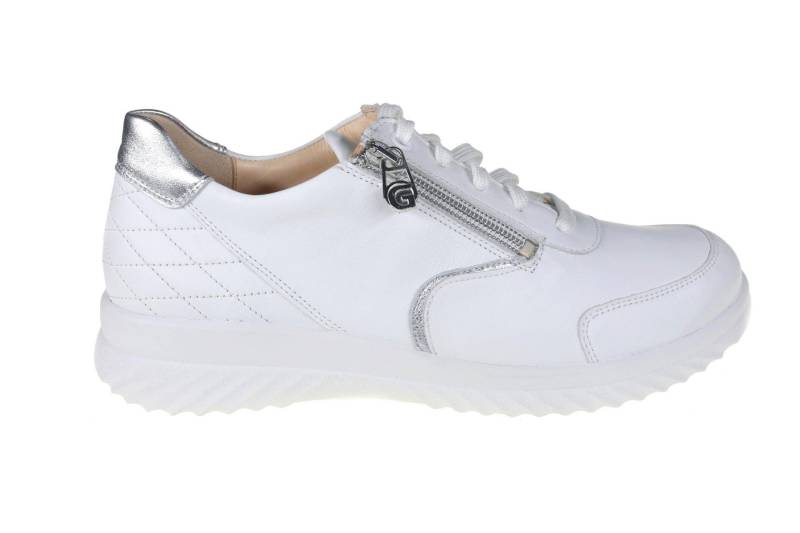 Heike - Leder Sneaker Damen Weiss 36 von Ganter