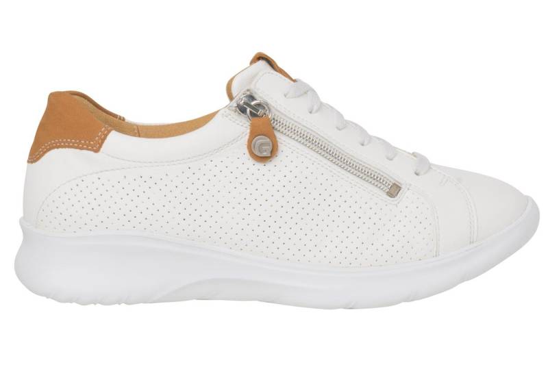 Ina - Leder Sneaker Damen Offwhite 36 von Ganter