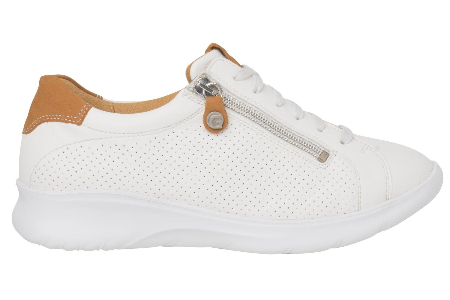 Ina - Leder Sneaker Damen Offwhite 40.5 von Ganter