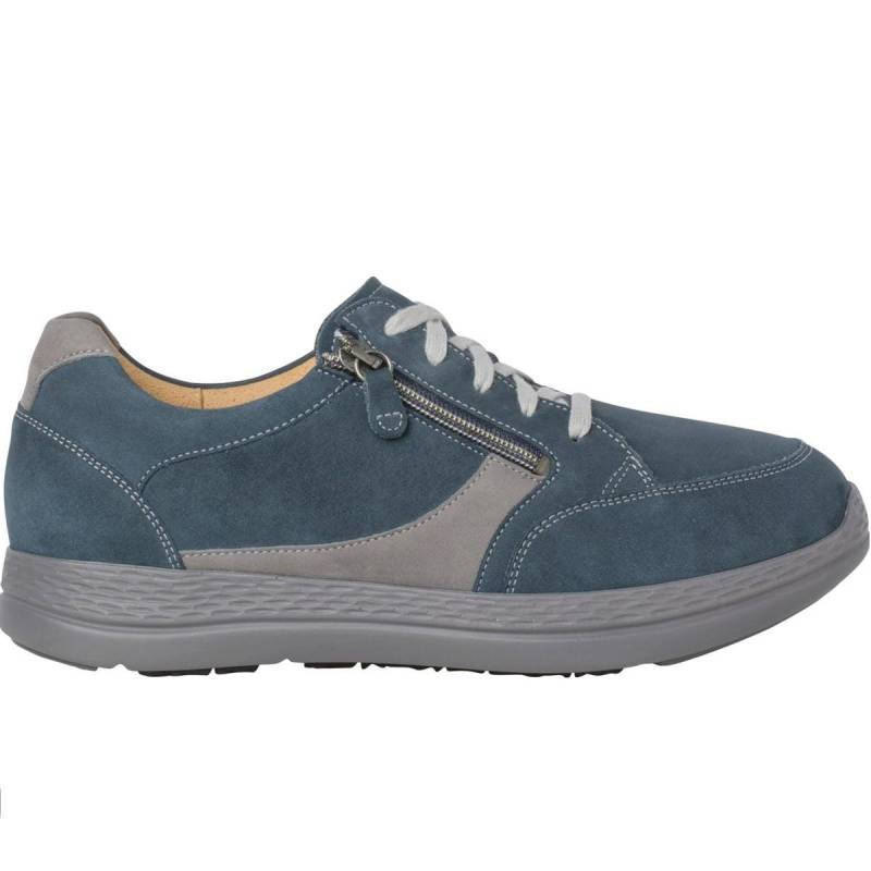 Karl-ludwig - Nubuk Sneaker Herren Blau 42.5 von Ganter