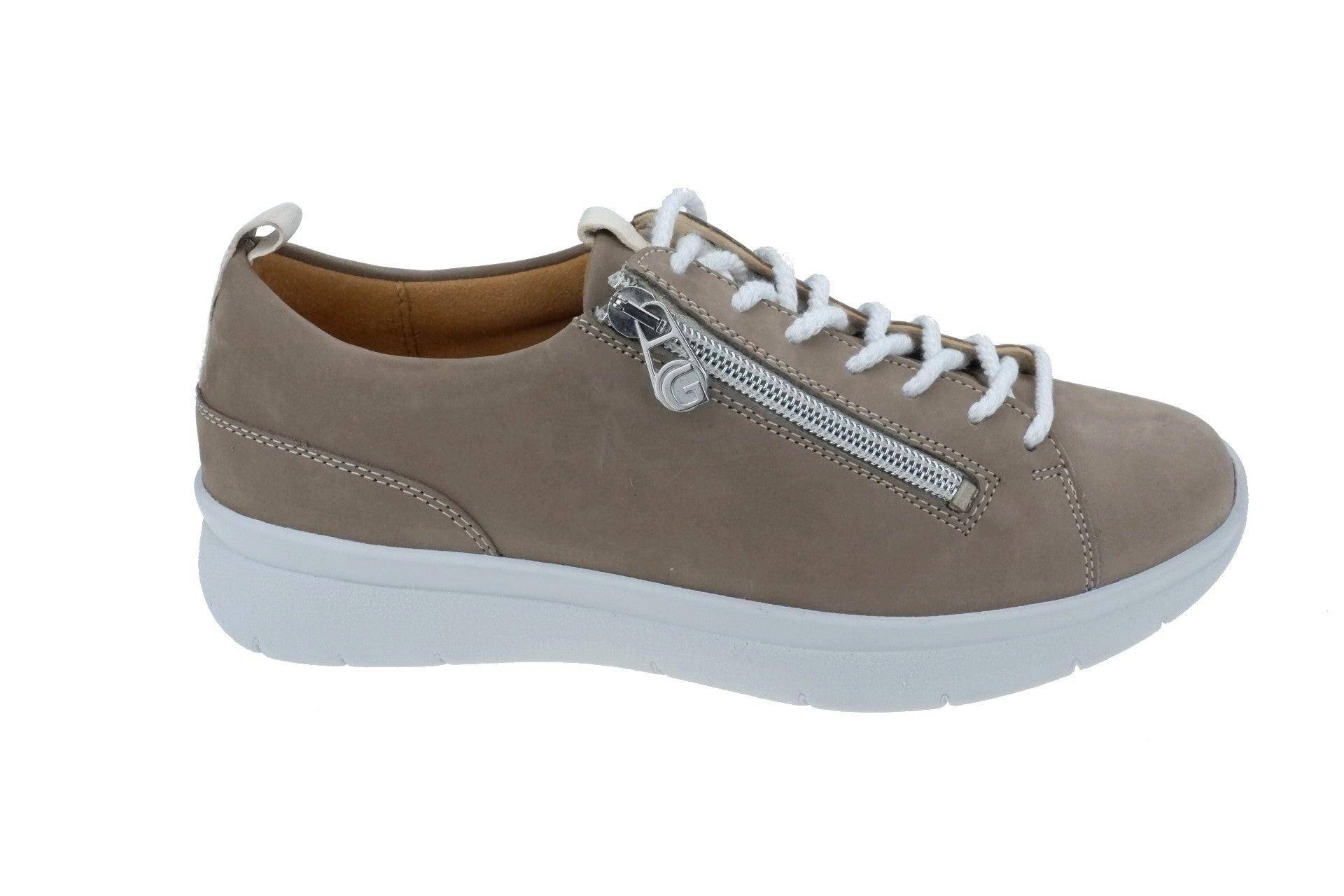 Kira - Nubuk Sneaker Damen Grau 36 von Ganter