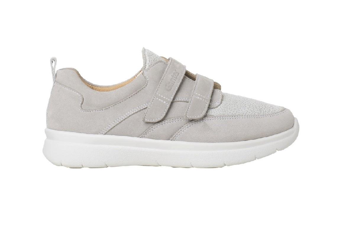 Kira - Nubuk Sneaker Damen Grau 36 von Ganter