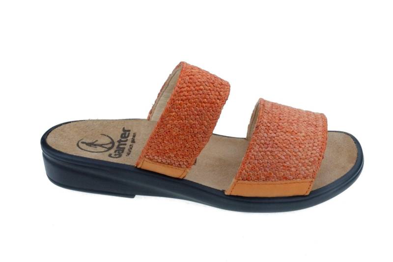 Sonnica - Synthetik Sandale Damen Orange 37.5 von Ganter