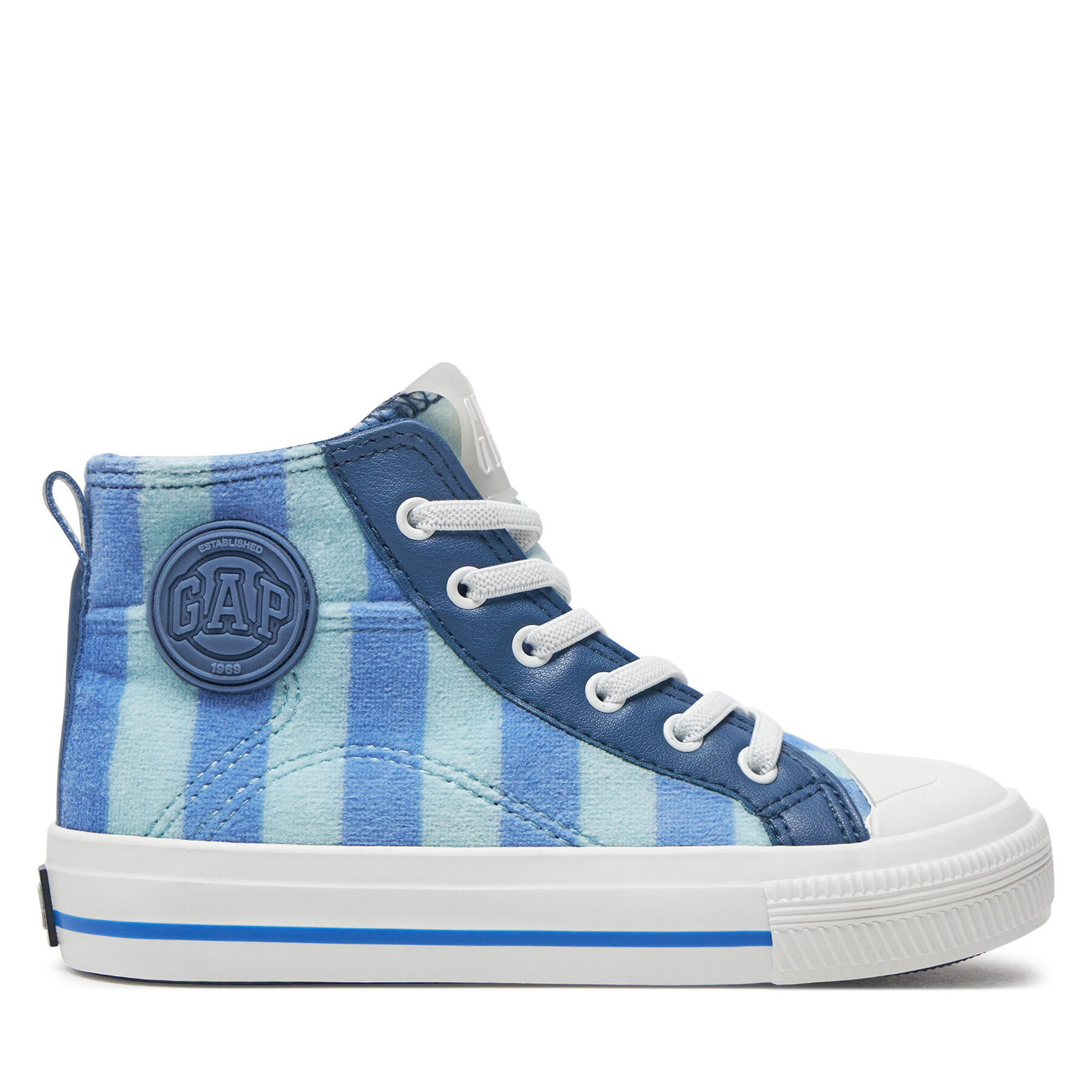 Sneakers aus Stoff Gap Houston Mid Str GAL501F6TYCBMBGP Blau von Gap