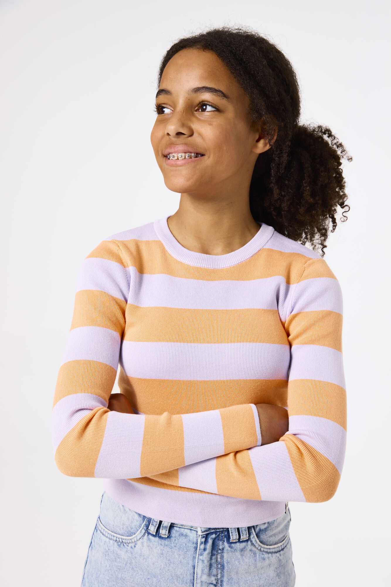 Garcia Strickpullover, mit Streifenmuster, for Girls von Garcia