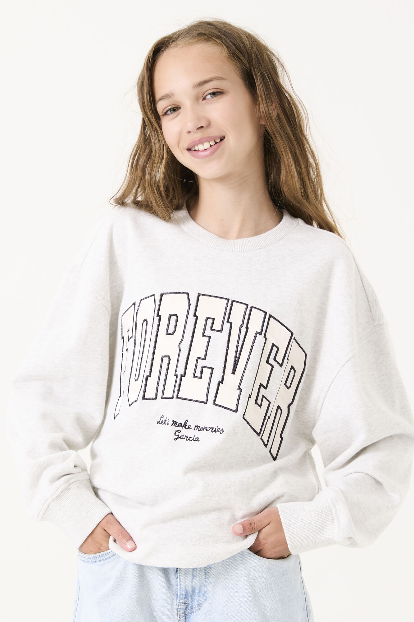 Garcia Sweatshirt, mit Frontprint, for Girls von Garcia