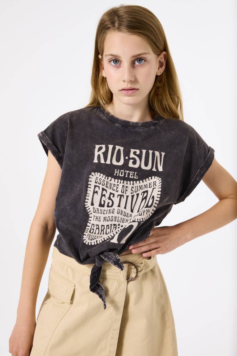 Garcia T-Shirt, mit verwaschenem Look for GIRLS von Garcia