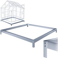 Stahlfundament für Gewächshaus 190x190x12cm verzinkt von Gardebruk®