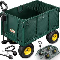 Transportwagen Grün 110x75x52cm 550kg von Gardebruk®