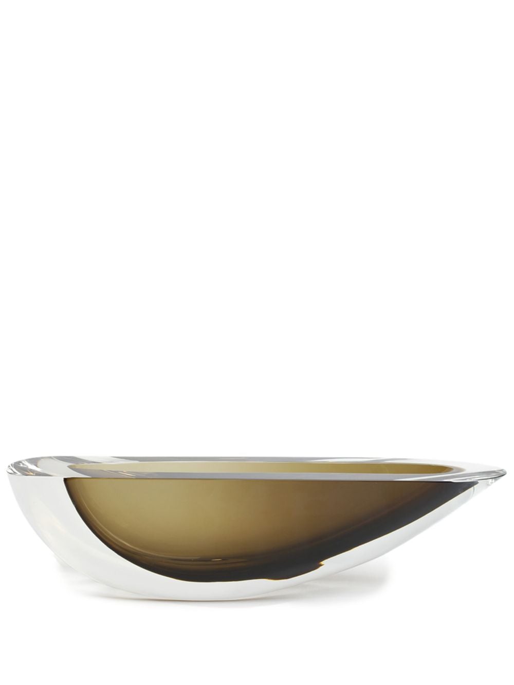 Gardeco Canoe 160 glass vase - Yellow von Gardeco