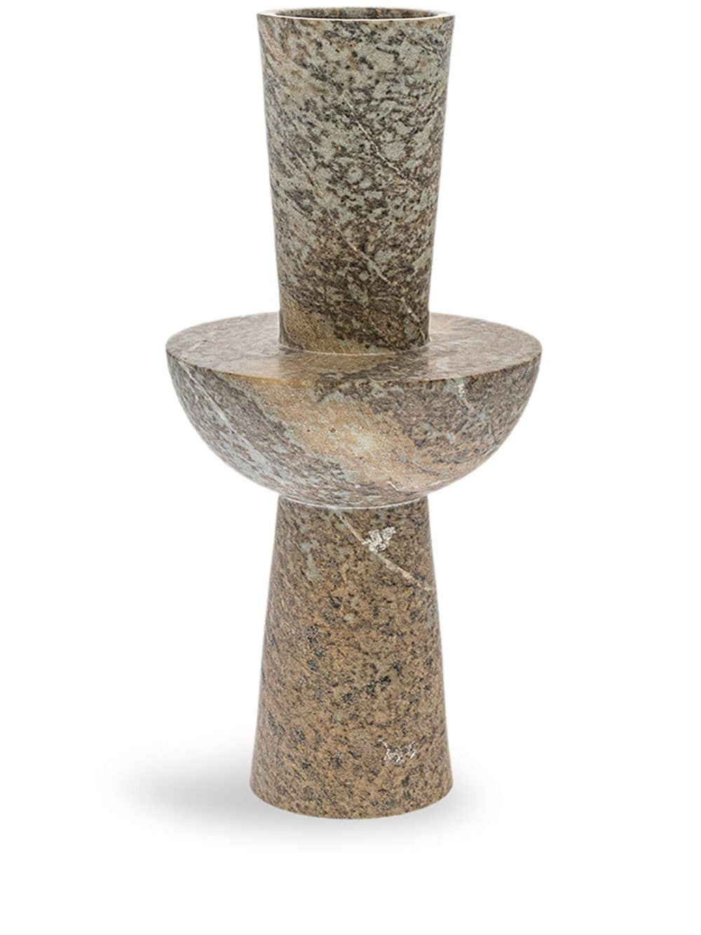 Gardeco Totem 03 stone vase - Brown von Gardeco