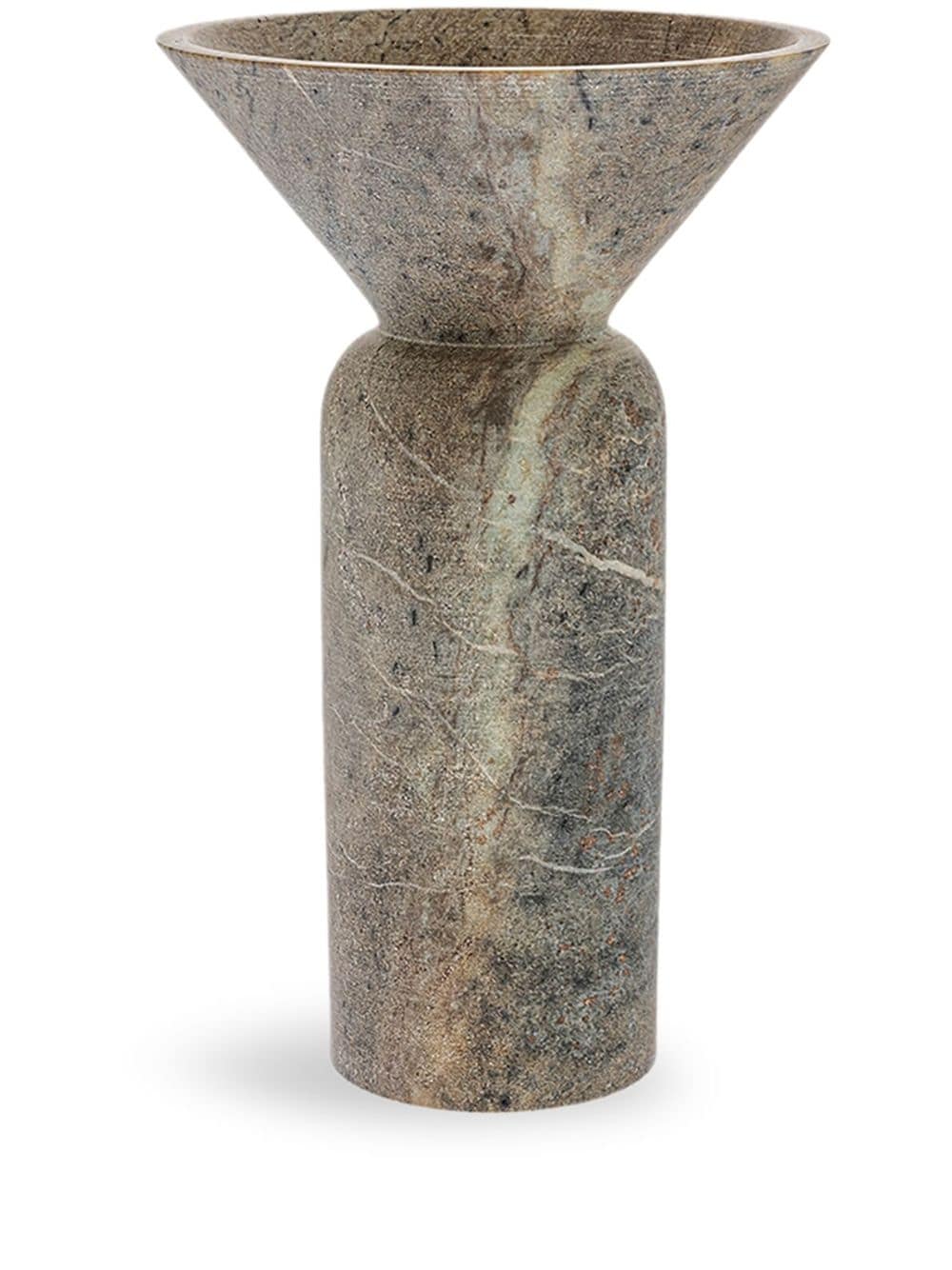 Gardeco Totem 04 stone vase - Brown von Gardeco