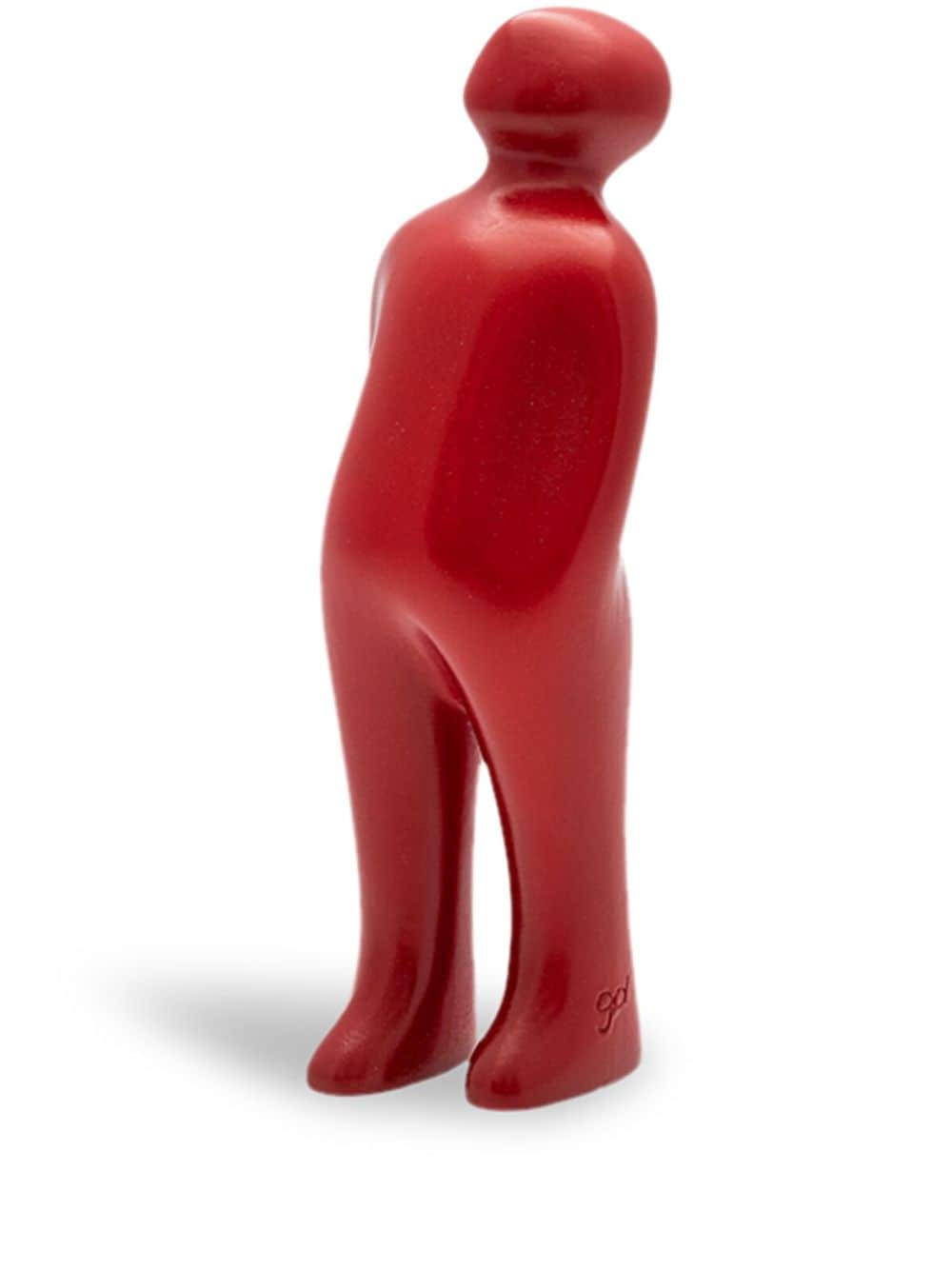 Gardeco large The Visitor ceramic figurine - Red von Gardeco