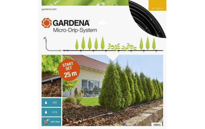 GARDENA Bewässerungssystem »Start-Set M 13011 Micro-Drip-System Pflanzreihe«, Micro-Drip-System von Gardena