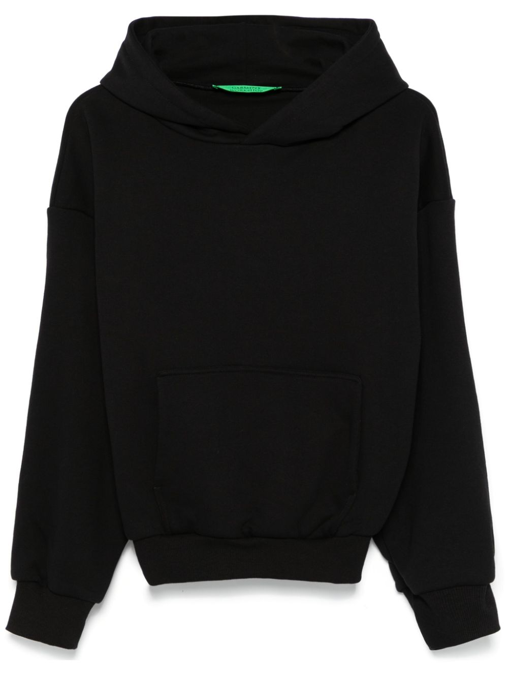 Garment workshop double layered hoodie - Black von Garment workshop