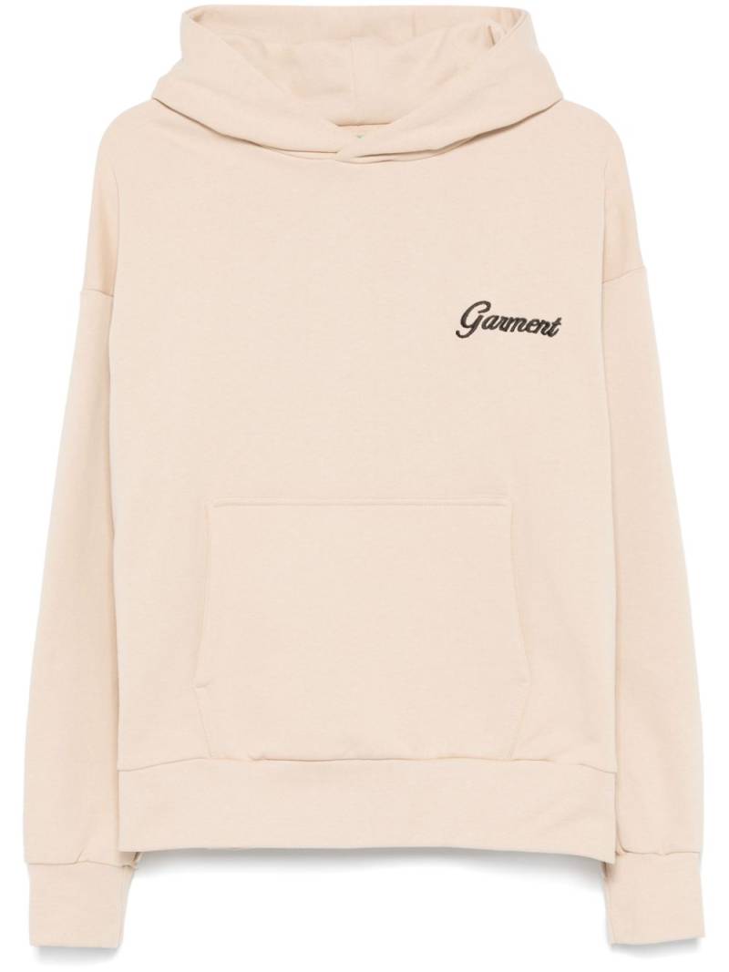 Garment workshop embroidered hoodie - Neutrals von Garment workshop