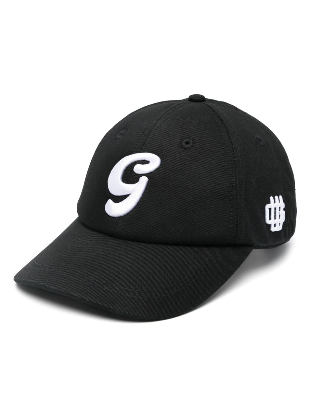 Garment workshop logo-embroidered baseball cap - Black von Garment workshop