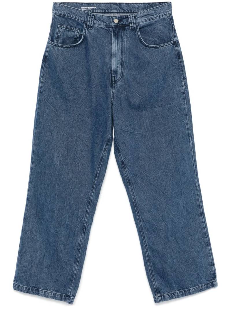 Garment workshop straight-leg jeans - Blue von Garment workshop