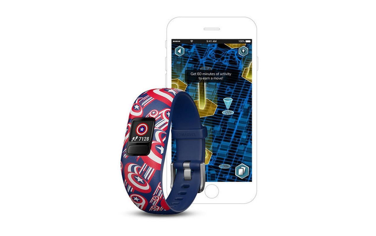 Garmin Fitnessband »Aktivitätssensor Vivofit Jr. 2 Marvel ab 4 Jahren«,) von Garmin