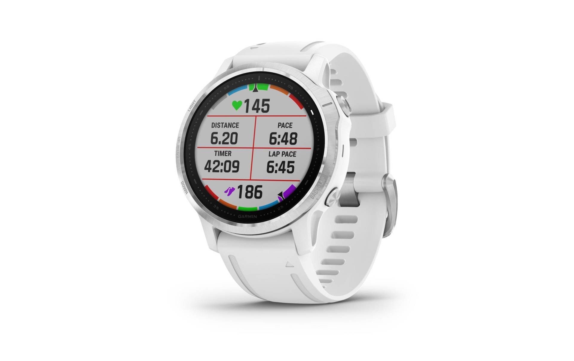 Garmin Fitnessuhr »GPS-Sportuhr fenix 6S Weiss«,) von Garmin