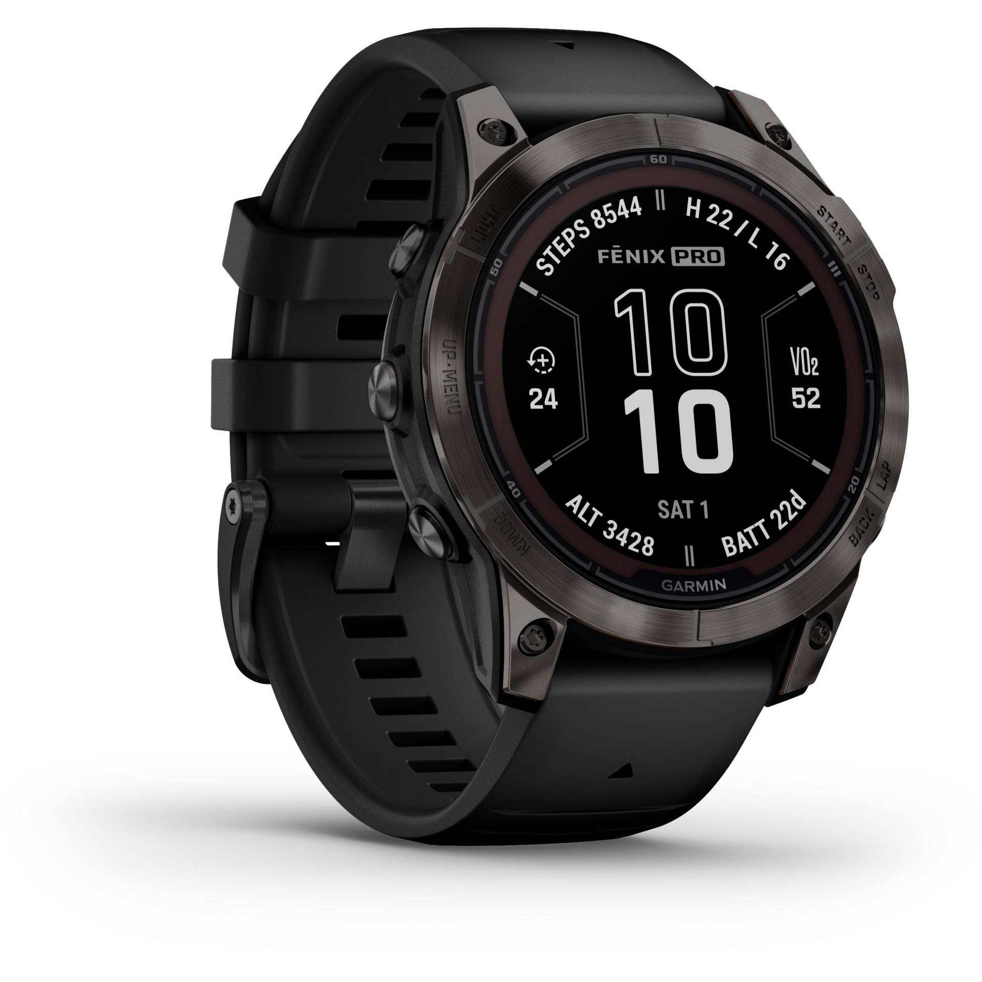 Garmin FENIX 7 PRO SAPHIR SOLAR Sportuhr Garmin FENIX 7 PRO SAPHIR SOLAR Sportuhr von Garmin