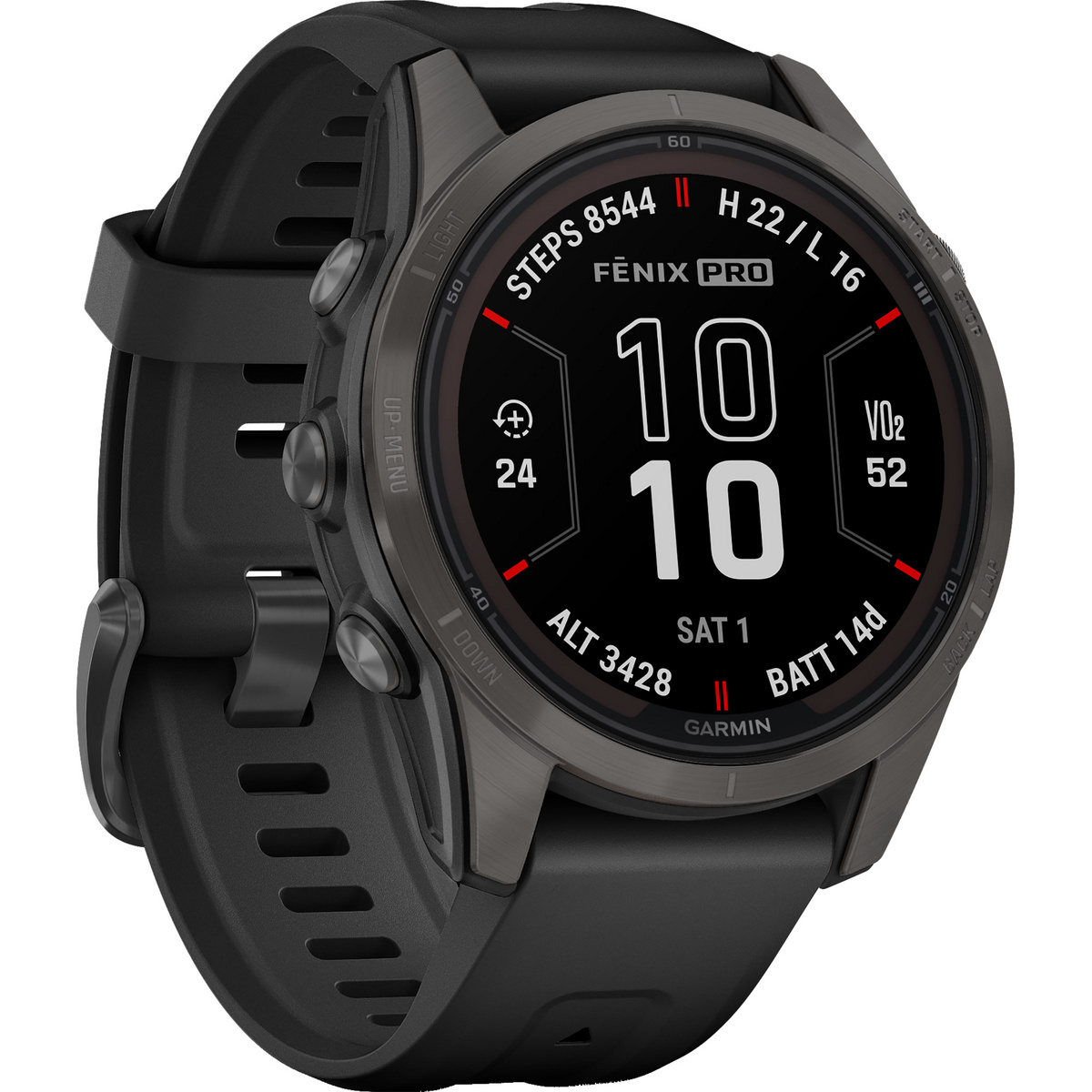 Garmin Fenix 7S Pro Sapphire Solar GPS Uhr von Garmin