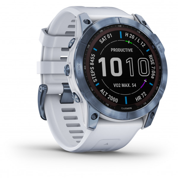 Garmin - Fenix 7X Sapphire Solar - Multifunktionsuhr schwarz von Garmin