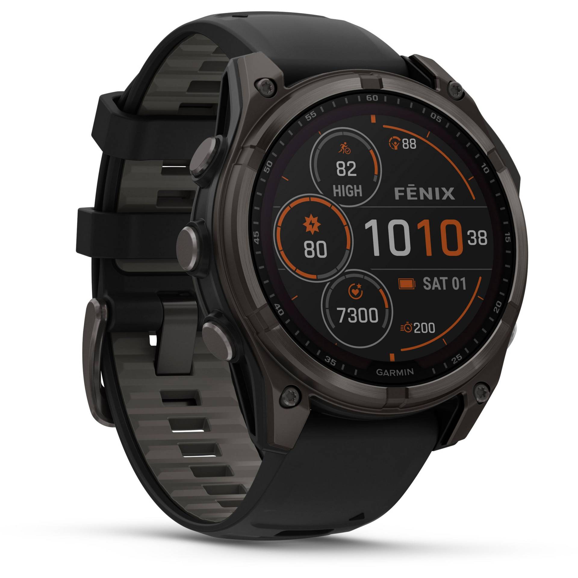 Garmin Fenix 8 47mm Solar Sapphire Titan Sportuhr von Garmin