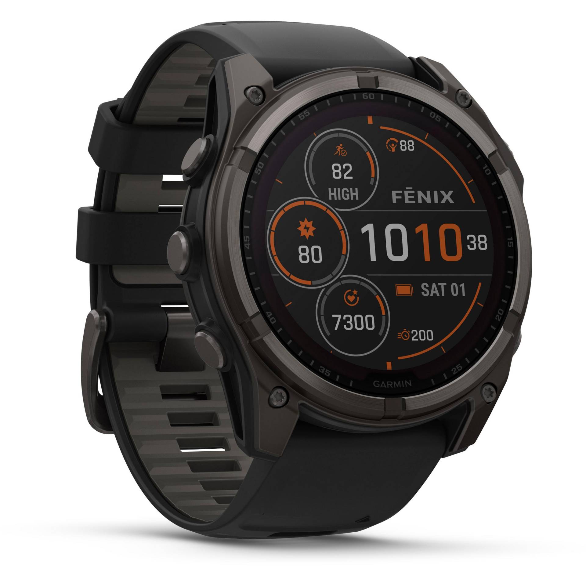 Garmin Fenix 8 51mm Solar Sapphire Titan Sportuhr von Garmin