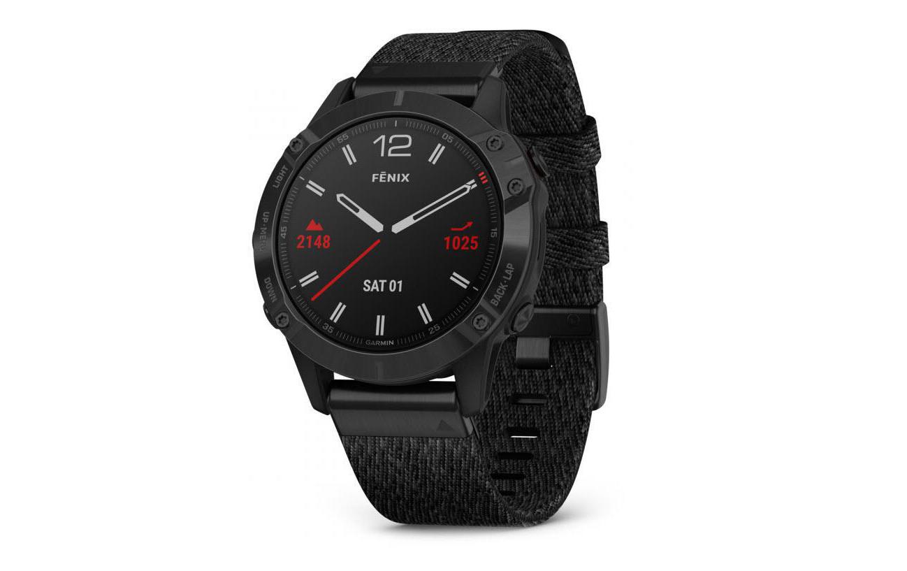 Garmin Fitnessuhr »Fenix 6 Sapphire Black«,) von Garmin