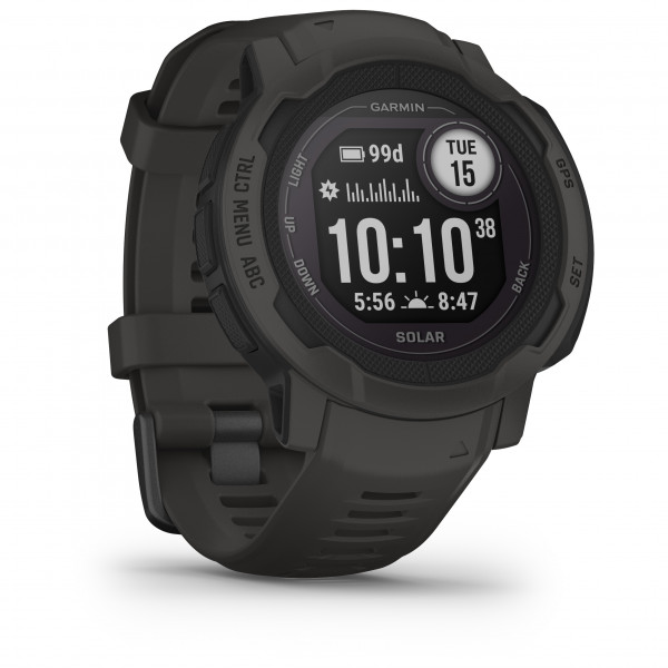 Garmin - Instinct2 Solar - Multifunktionsuhr grau von Garmin