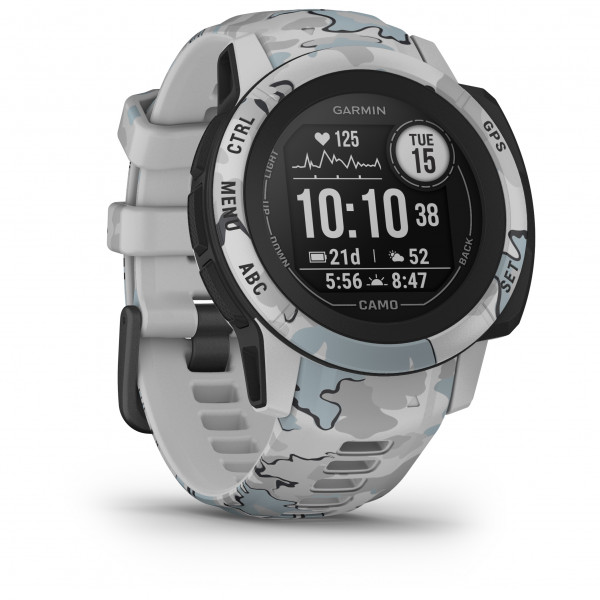 Garmin - Instinct2S Camo Edition - Multifunktionsuhr grau von Garmin