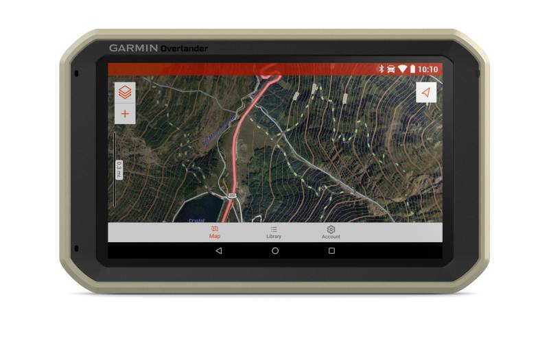 Garmin PKW-Navigationsgerät »Overlander All-Terrain-Navi«, (inklusive lebenslanger Kartenupdates) von Garmin