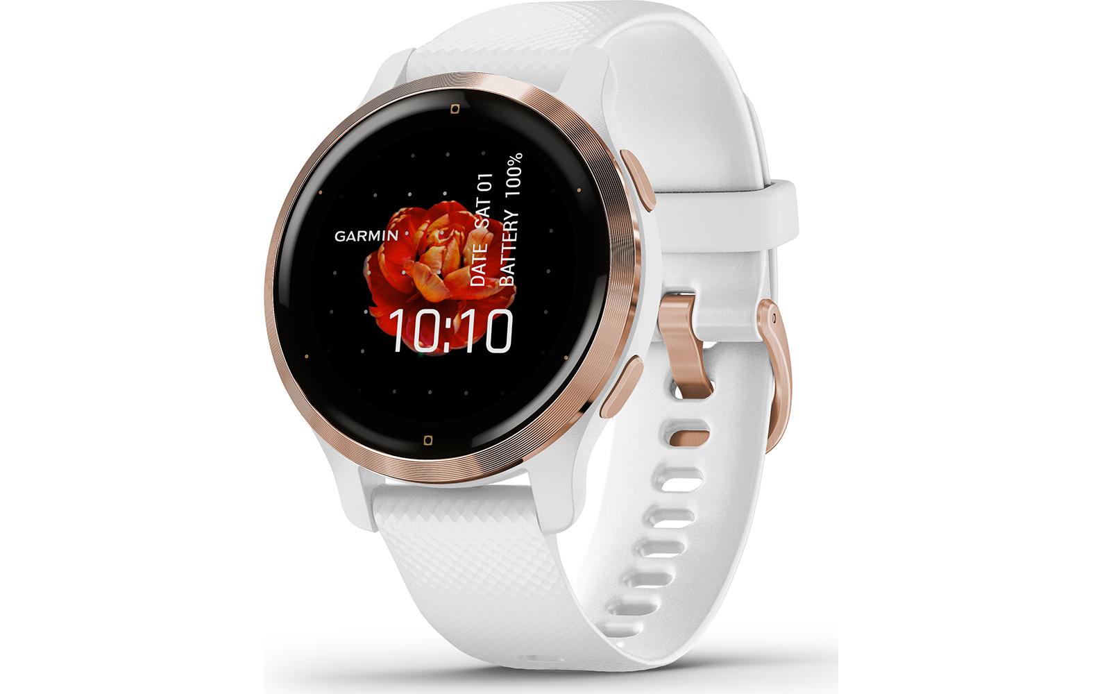 Garmin Smartwatch »Venu 2S Weiss/Rosa«, (2,79 cm / 1,1 Zoll),) von Garmin