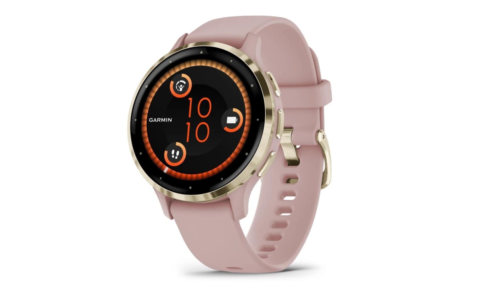 Garmin Sportuhr »Venu 3S Dust Rose / Softgoldfarben« von Garmin