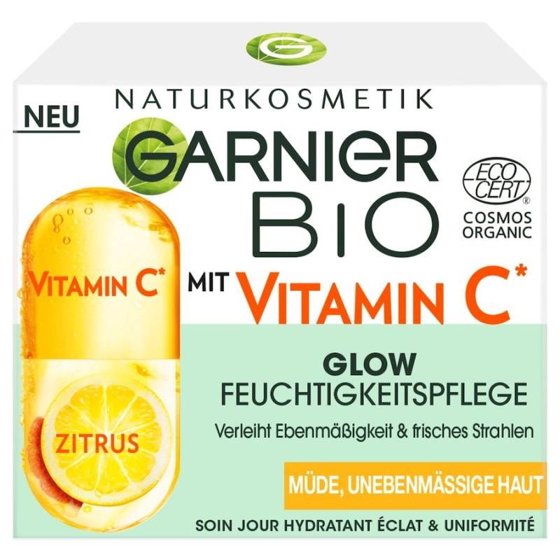 Garnier Bio Garnier Bio Glow Feuchtigkeitspflege mit Vitamin C tagescreme 50.0 ml von Garnier