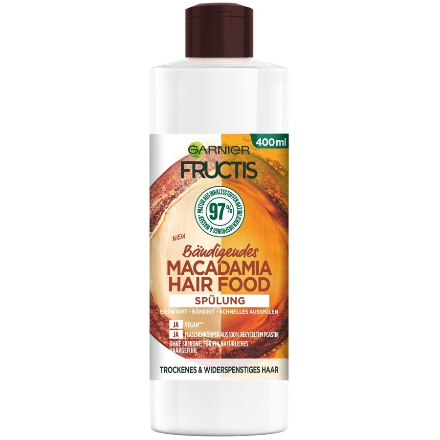 Garnier Fructis Garnier Fructis Bändigendes Macadamia Hair Food haarspuelung 400.0 ml von Garnier