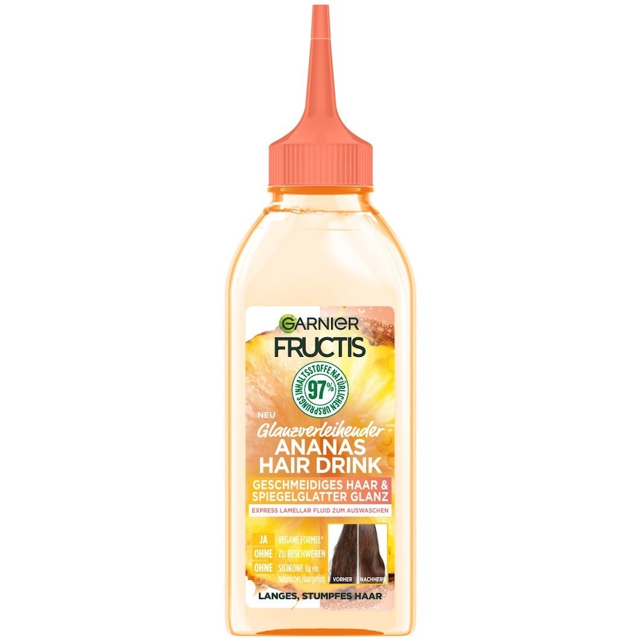 Garnier Fructis Garnier Fructis Hair Drink Ananas haarfluid 200.0 ml Garnier Fructis Garnier Fructis Hair Drink Ananas haarfluid 200.0 ml von Garnier