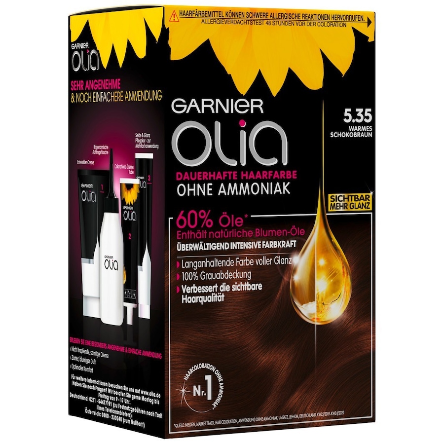 Garnier Olia Garnier Olia Intensivcoloration haarfarbe 1.0 pieces Garnier Olia Garnier Olia Intensivcoloration haarfarbe 1.0 pieces von Garnier